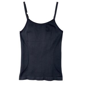 Shapermint Essentials Camisole Women 2XL Black Seamless Compression Tank Top